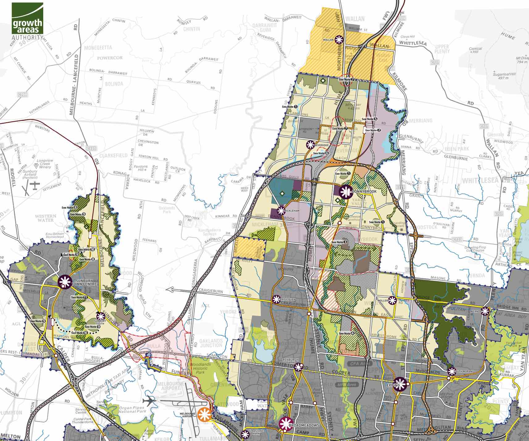 Melbourne North Growth Corridor Community Concept Plan - vpa.vic.gov.au